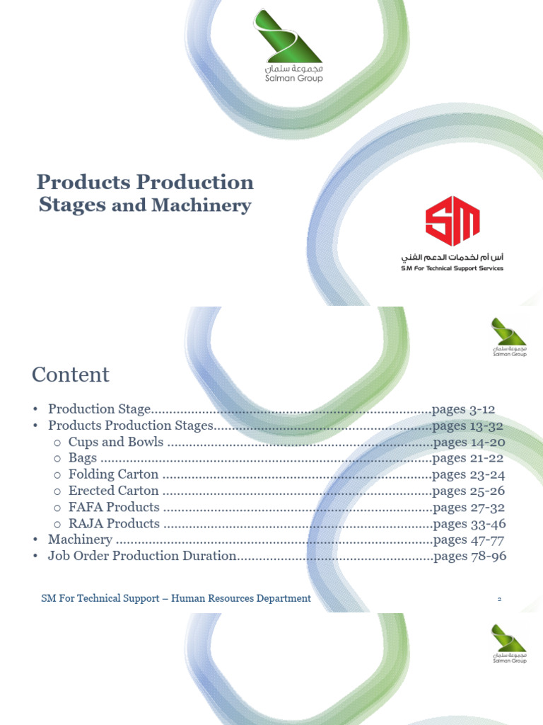 Products Production Stages Guide | PDF | Paper | Graphic Design