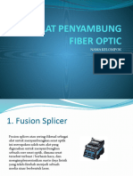 Alat Alat Penyambung Fiber Optic