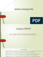 Analiza SWOT Si Fisa Postului