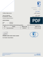 (Jetty Head Section) Experience Adnoc Refining