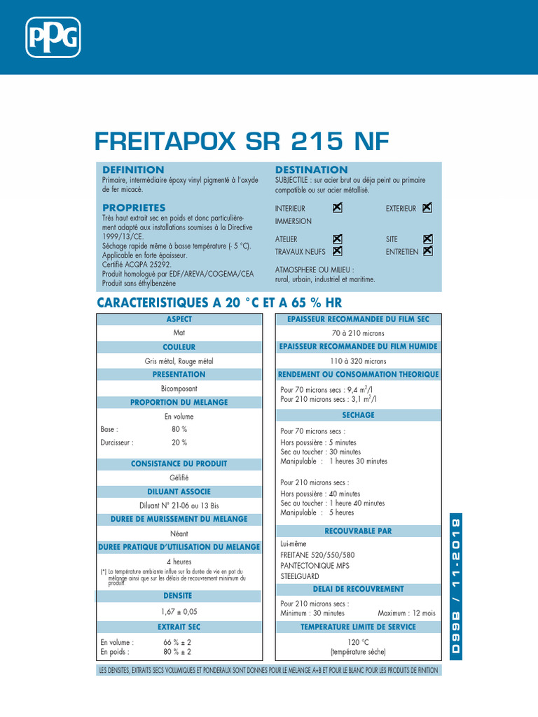 freitapox-sr-215-nf-fiche-technique-pdf-chimie-physique
