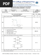 Answer Key - Vlsi CIA I