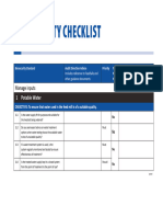 Biosecurity Checklist Feed Mills