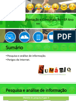 Tecnologias Da Informação e Comunicação - 6º Ano