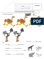 Comparative Exercise