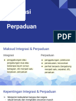 Integrasi & Perpaduan