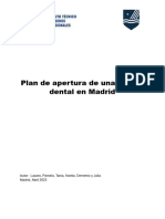 Plan de Apertura de Una Clínica Dental en Madrid (1) Trabajo Higiene Bucodental