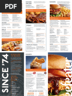 Tender Loving Cuisine Menu 2023/24 | PDF | Cheesecake | Curry