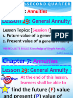 Lesson 29 - General Annuities