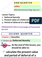Lesson 30 - Deferred Annuities