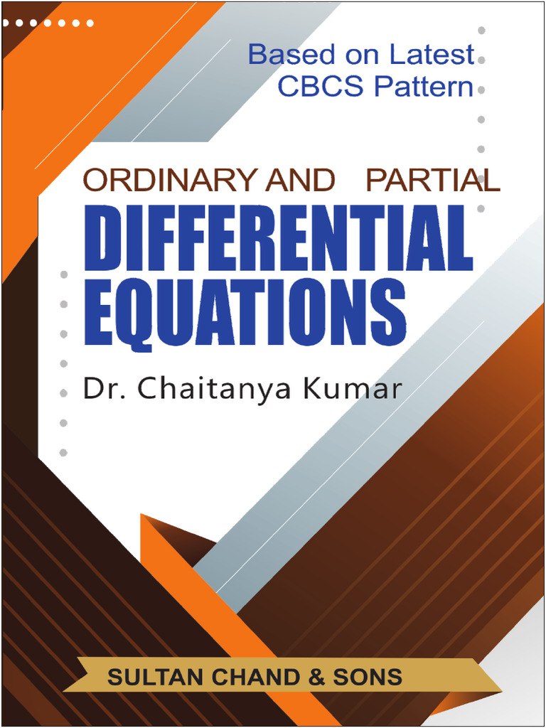 585 - Ordinary and Partial Equations | PDF | Differential Equations ...