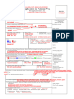 National Visa Application Form ENG Sec Current Updated