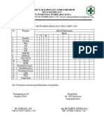 Jadwal Monev UKM 2018