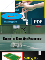 Part 3 A Badminton