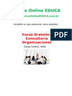 Curso Consultoria Organizacional Edc 64943