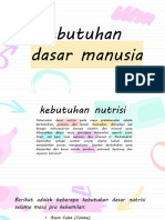 Kebutuhan Dasar Manusia