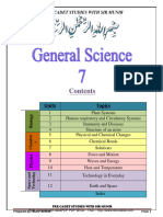 Constructed Response Question of Science PTB For Cadet Preparation