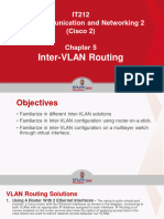 IT212 Data Communication and Networking 2 (Cisco 2) : Inter-VLAN Routing