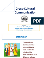 Cross Cultural Communication