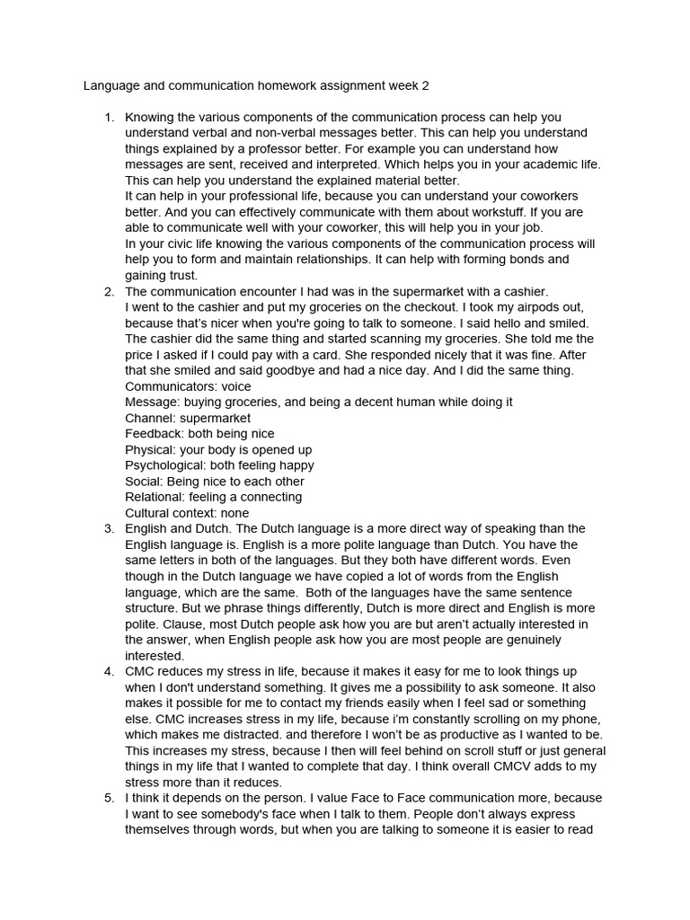 Language and Communication PDF Communication English Language