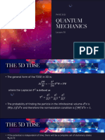 Quantum Mechanics L16