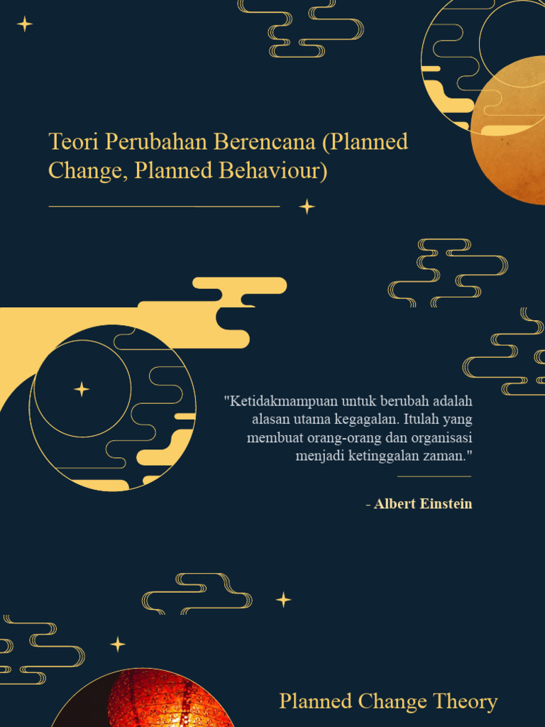 Teori Perubahan Berencana dalam Organisasi | PDF