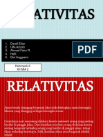 Teori Relativitas Kelas 12 - Kelompok 6