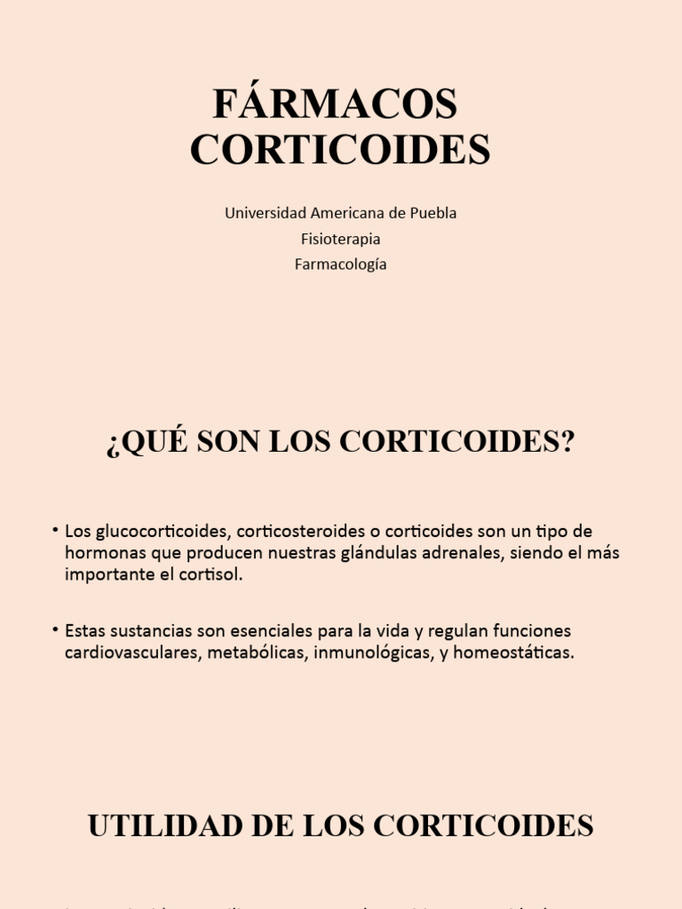 Corticoides: Usos y Efectos Secundarios | PDF | Corticosteroides | Asma