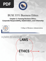 Chapter - 2 - Framing Business Ethics