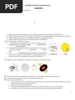 Geometria, Matemática, Diego Mendoza