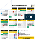Calendar An Scolar 2023 2024 Municipiul Bucuresti