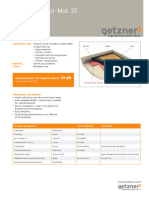 Data Sheet Acoustic Floor Mat 35 EN