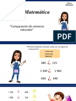 2.- Matemática- Comparación de números naturales