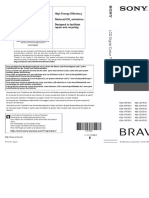 Manual Sony Bravia KDL-32P3550 (Español - 218 Páginas)