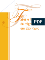 Fases e Faces Da Migracao Em Sao Paulo