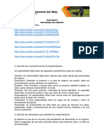 Actividad 0 Actividades de Reflexión 1. Ver Los Siguientes Videos