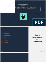 The 5 Mindshifts in Leadership