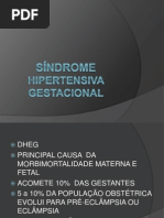 SÍNDROME HIPERTENSIVA GESTACIONAL