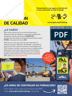 IPAF Folleto - Formación de Calidad (MA-1125-0722-1-Es)