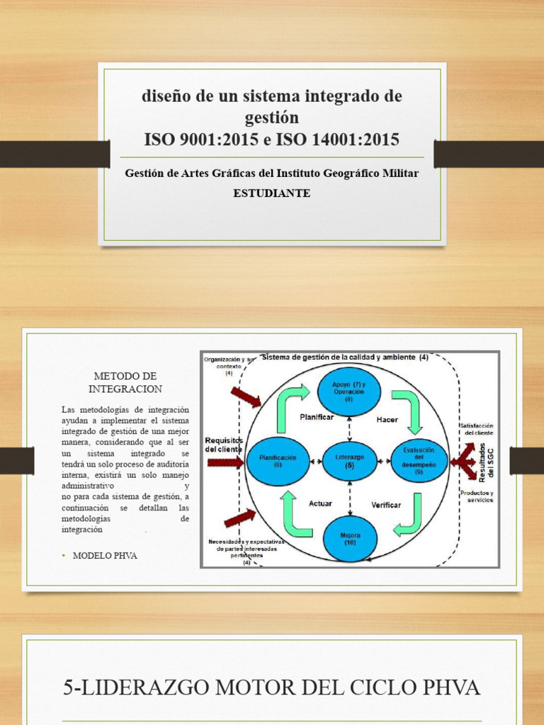 Sistema Integrado De Gestion Pdf Auditoría Business