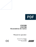 Manual Escavadora Hidraulica Case CX350B