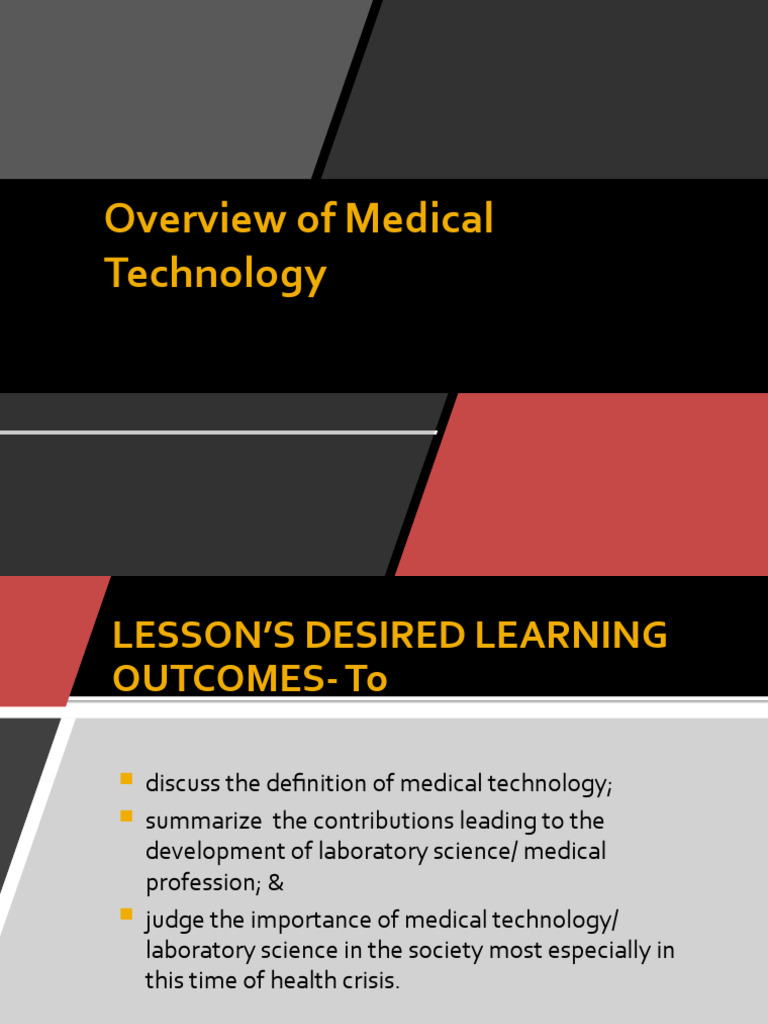 History of Medical Technology in the Philippines | PDF | Medicine ...