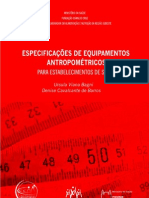 Livro Especificações de equipamentos 2011