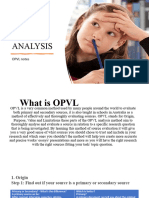 OPVL Analysis Notes