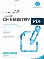 Elements, Compounds, Mixtures 1 QP