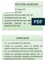 Contratos de Adhesion-Capacidad-Objeto-Causa-Forma