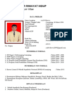 Daftar Riwayat Hidup CV