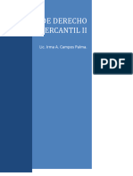 Derecho Mercantil II