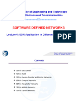 Lecture Notes 6 SDN in Different Environments - DTTMai