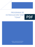 1informe Corregido de Estimulacion Temprana